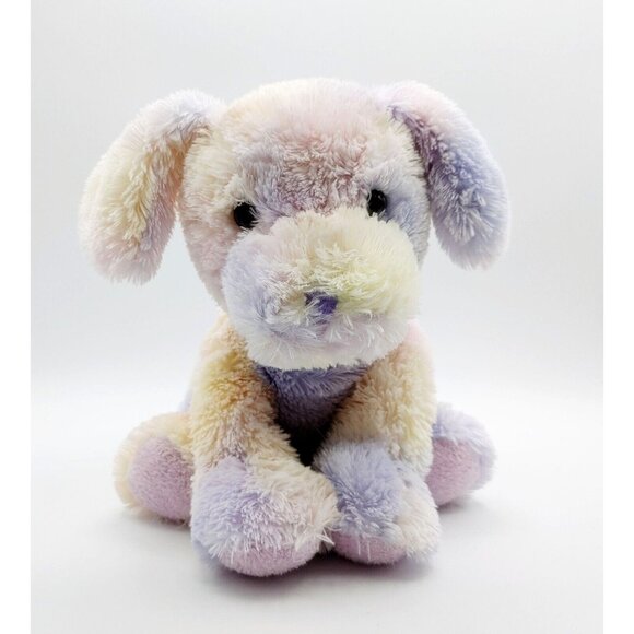 Russ Baby Tutti Fruity Puppy Dog Plush Rattle Stuffed Animal 11" - Picture 1 of 4